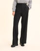 Pantalon de costume noir rayures tennis bleues I.Code-1