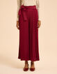Pantalon large rose plissé I.Code-4