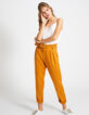 Pantalon curcuma paper-bag en lin I.Code-3