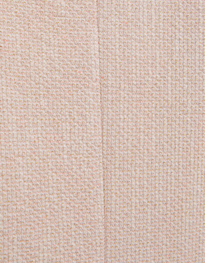 Fresh pink mantel goudkleurig lurex I.Code - I.CODE