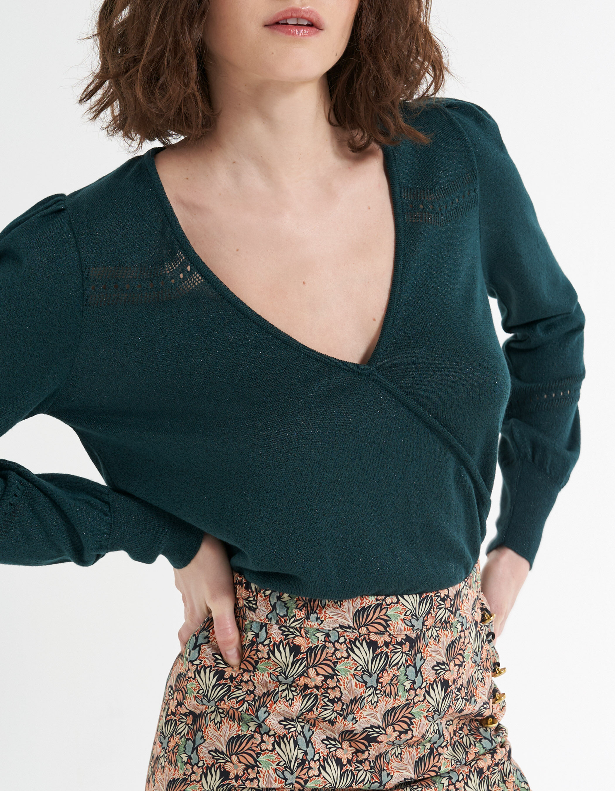 Sea on sale green sweater