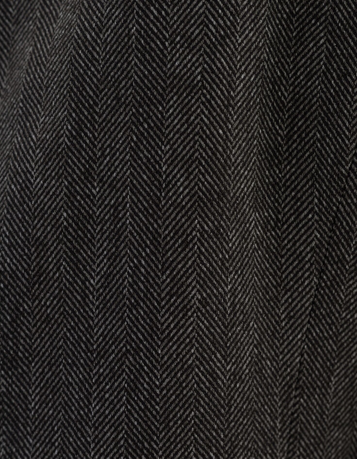Veste de tailleur grise motif chevrons I.Code-9 Veste de tailleur grise motif chevrons I.Code-9