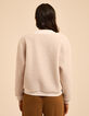Ecru vest V-hals sherpa I.Code-4