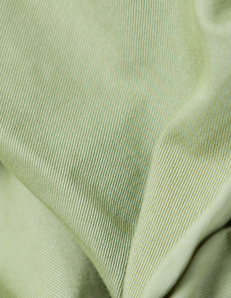 Gr&uuml;ne Chino-Fit Shorts f&uuml;r Herren-9