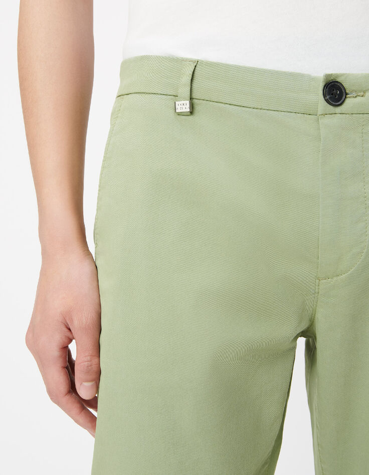 Gr&uuml;ne Slim-Fit-Chinohose f&uuml;r Herren-4
