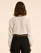 Witte hemdblouse frontje plooien en broderie anglaise-4