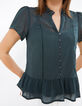 Graniet top 2 in 1 met top met bandjes I.Code -5