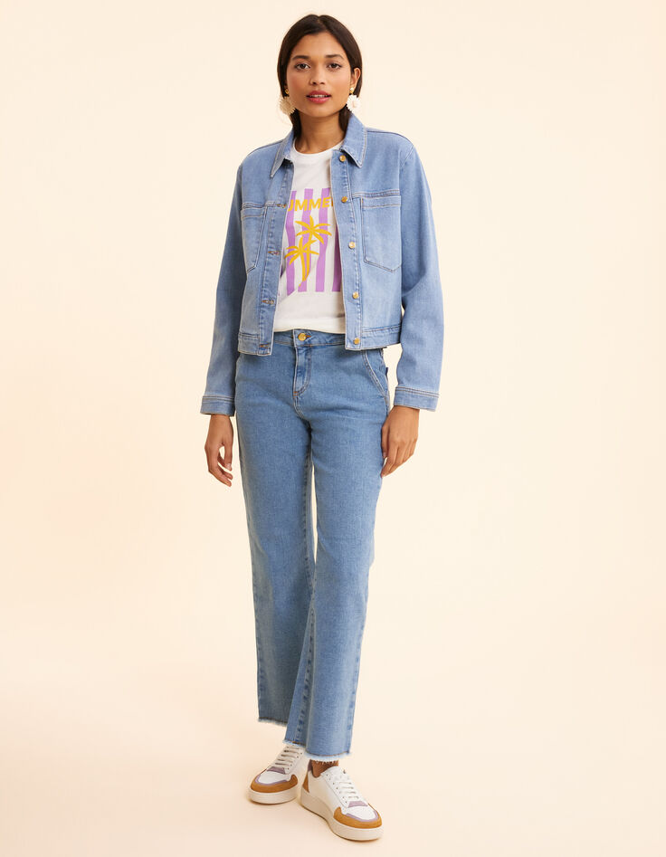 Blue denim jacket I.Code-4
