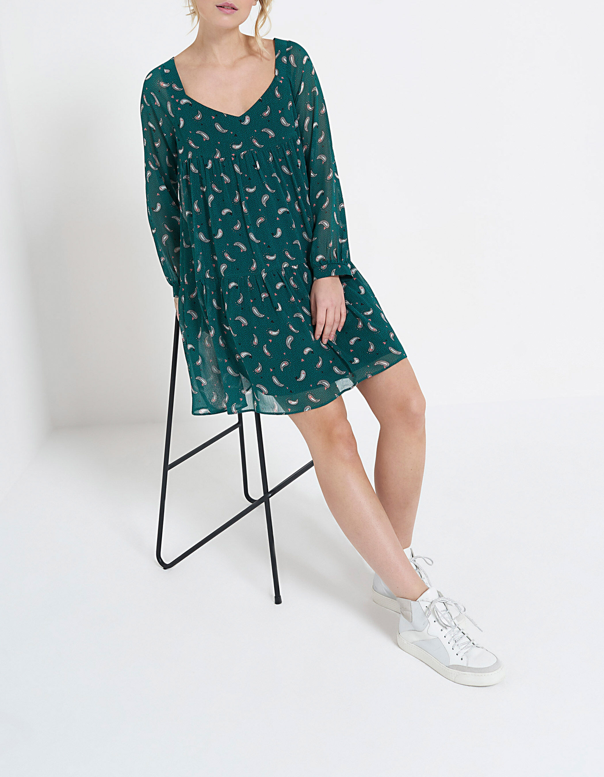 Vestido corazones hotsell zara