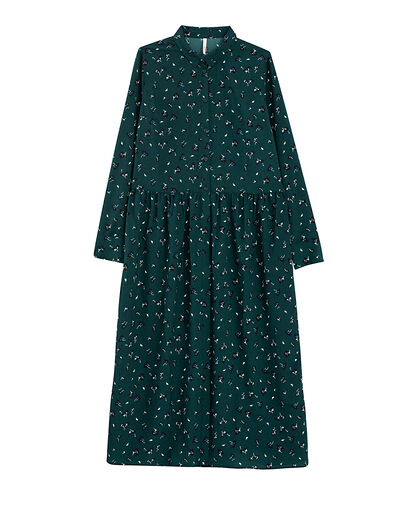Vestido largo verde I.Code