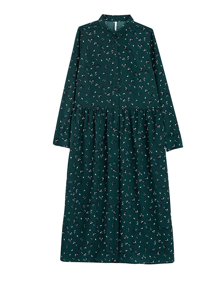 Vestido largo verde I.Code-1
