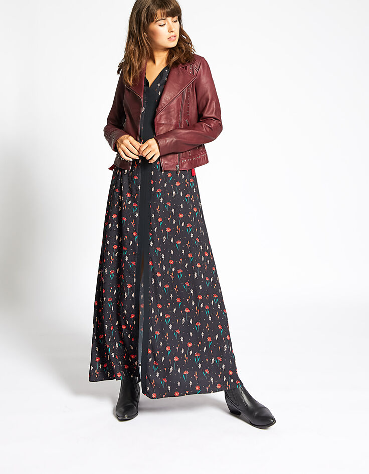 Robe longue noire I.Code-3