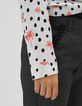 Gebroken wit hemd stippen- en palmprint I.Code-2