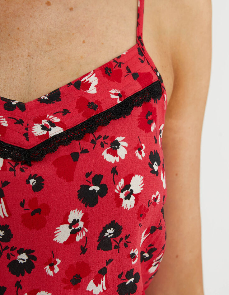 Top flash pink esprit lingerie imprimé floral rock I.Code-4 Top flash pink esprit lingerie imprimé floral rock I.Code-4