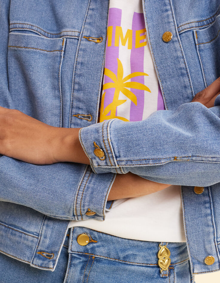 Blue denim jacket I.Code-6