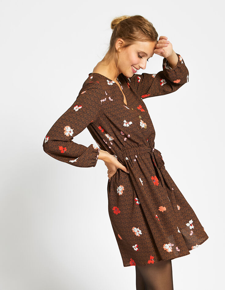 Robe fleurs I.Code-5