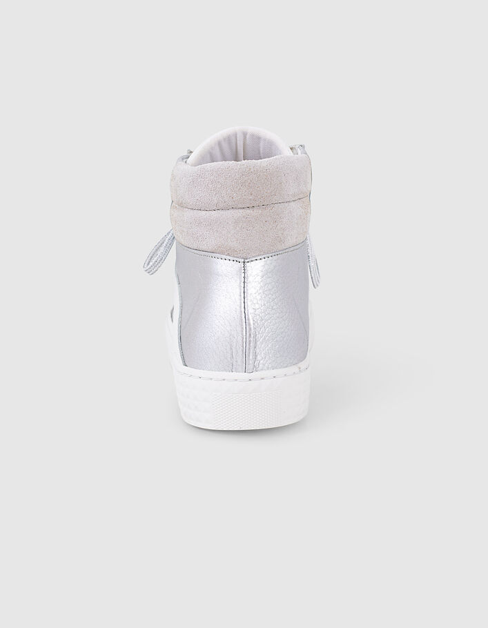 Hohe Sneakers in Silver und Weiß I.Code - I.CODE