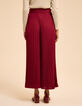 Pantalon large rose plissé I.Code-5