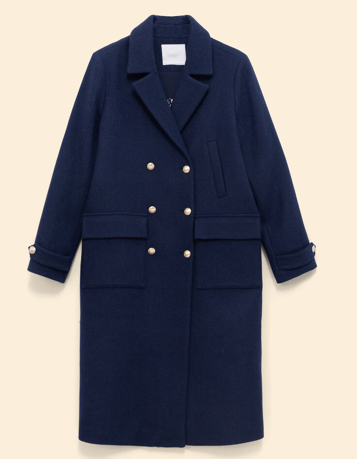 Marineblauer Caban-Langmantel I.Code-5