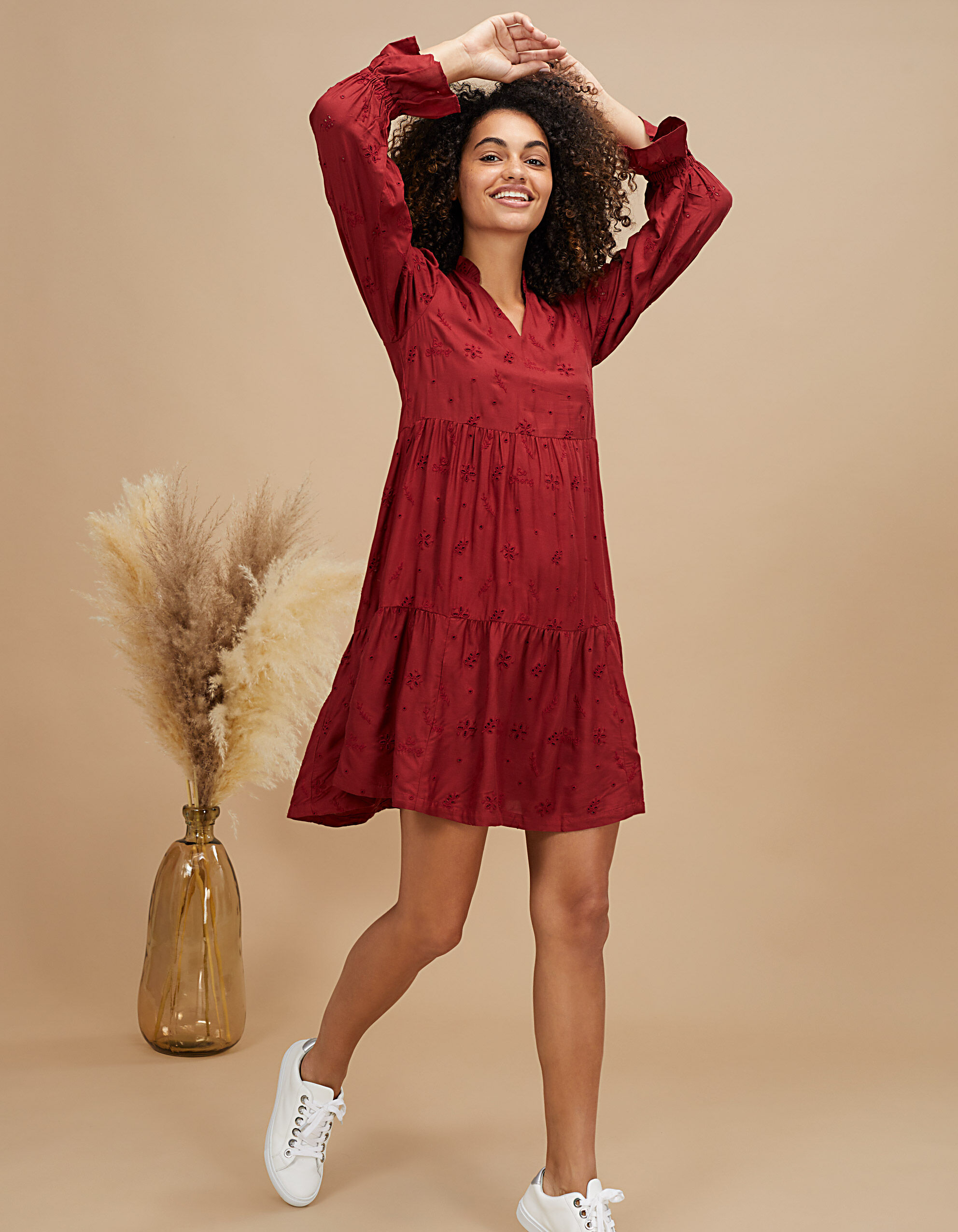 Vestido granate hot sale