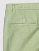 Gr&uuml;ne Chino-Fit Shorts f&uuml;r Herren-8