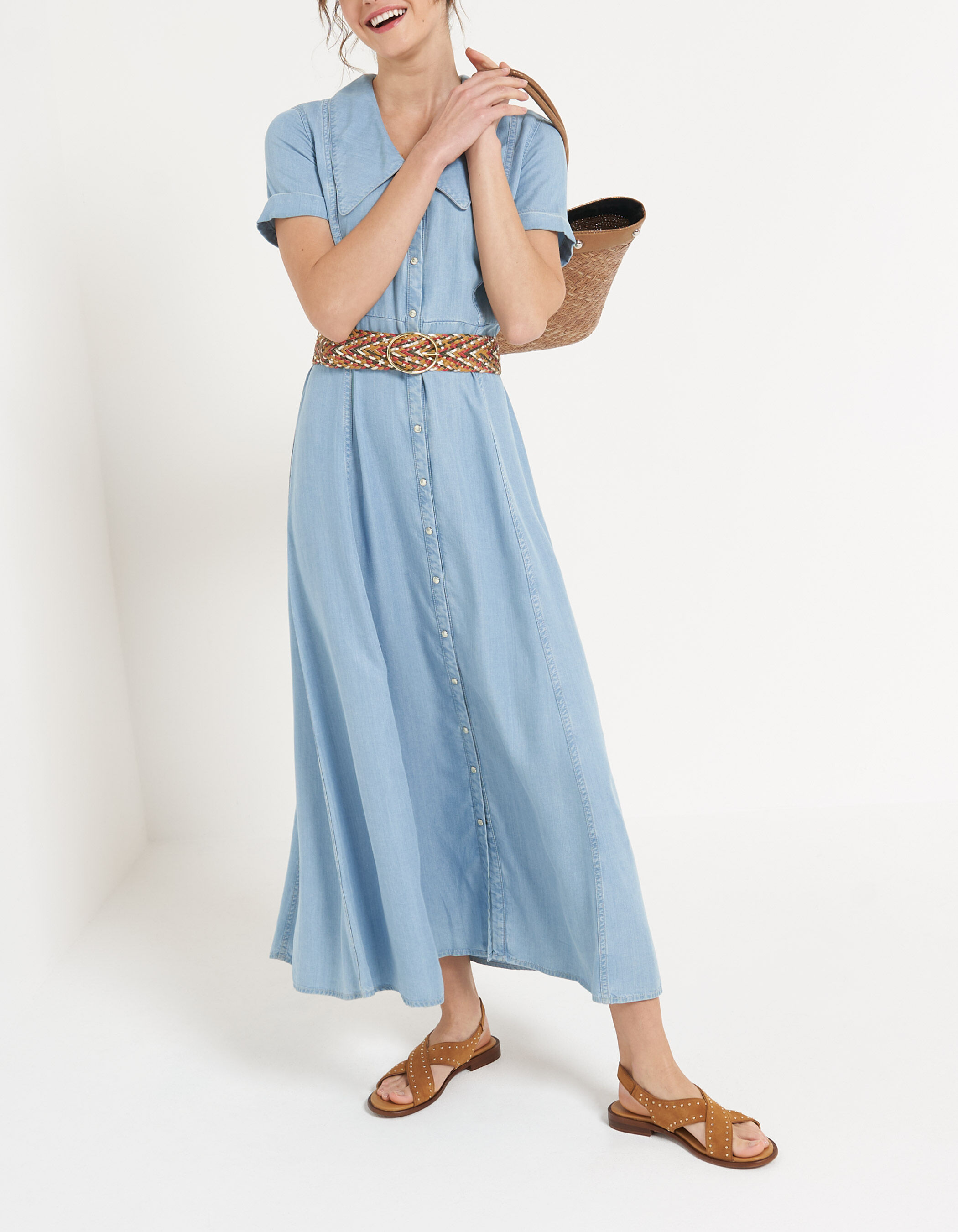 Robe deals longue jean