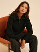 Pull camionneur vert tricot fantaisie I.Code-1