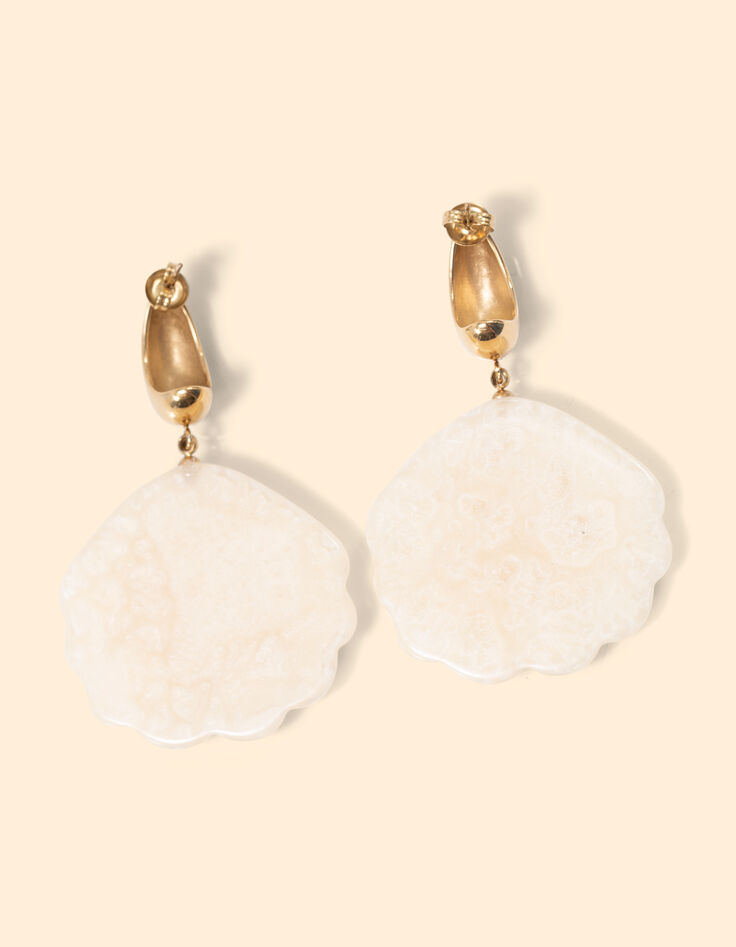 I.Code shell earrings-3