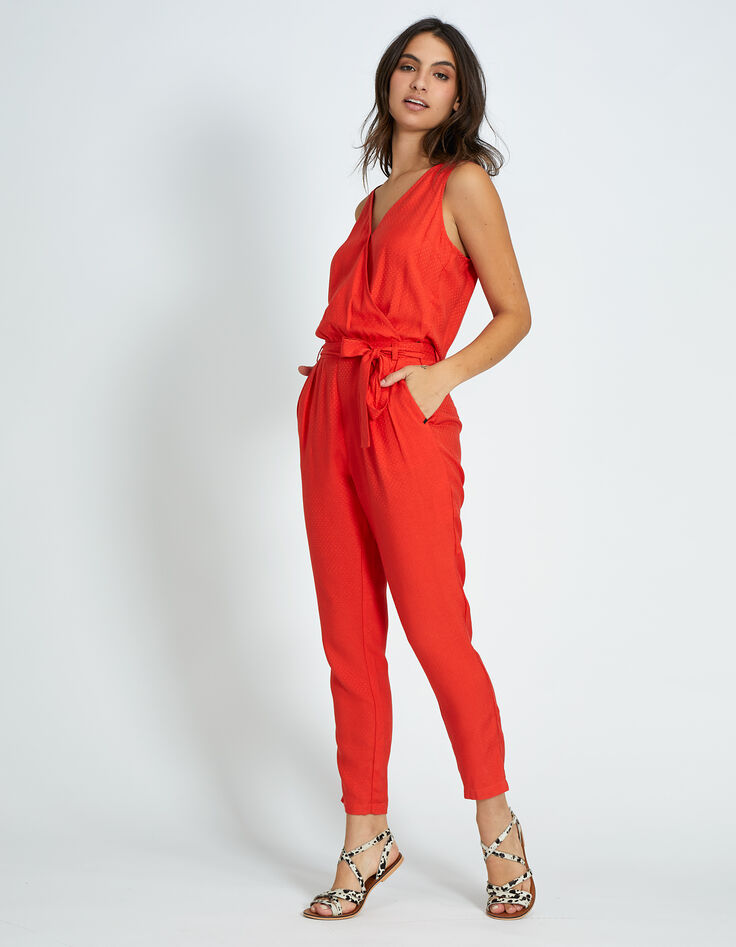 Combinaison pavot jacquard pois I.Code-3