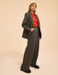 Rode top tricot hemdkraag I.Code-8