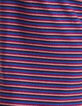 Robe violine rayures lurex multico I.Code-8
