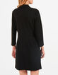 Robe noire pailletée esprit smoking I.Code-3