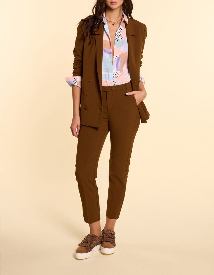 Pantalon de costume camel I.Code-6