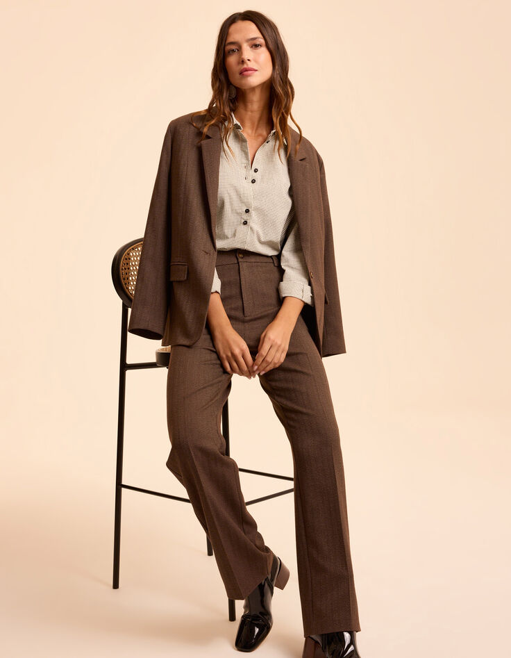 Overhemd lange mouwen ruitjesmotief I.Code-7