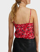 Top flash pink esprit lingerie imprimé floral rock I.Code-3