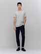 Herren-T-Shirt mit V-Ausschnitt L'Essentiel-6