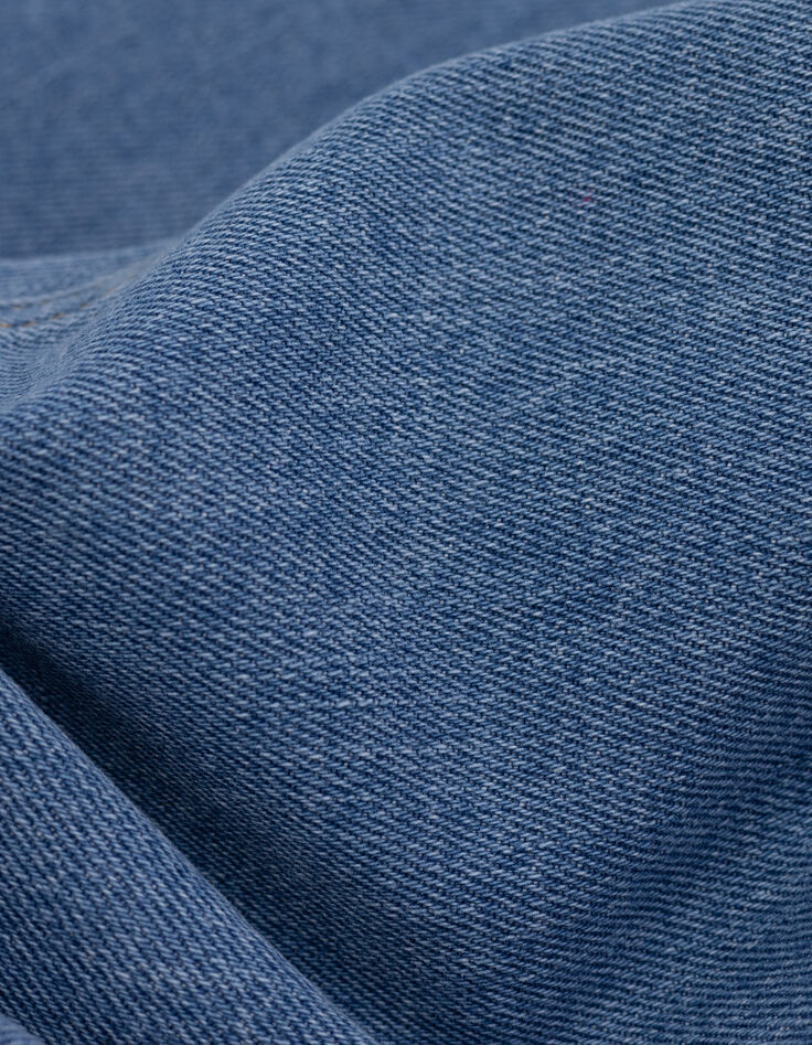 Vaqueros rectos azules con detalles de costura I.Code-8