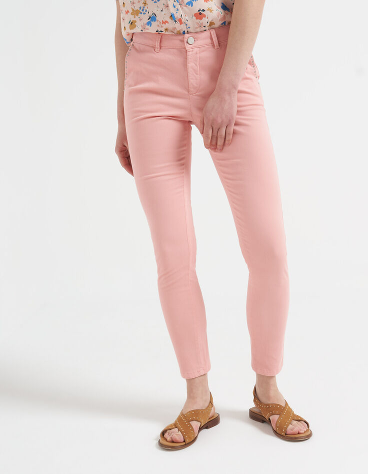 Pantalón chino melocotón tachuelas I.Code-4