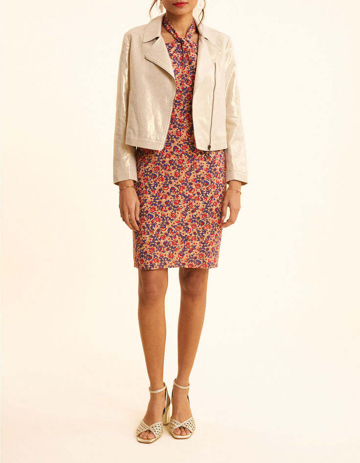 Veste dor&eacute;e esprit motard I.Code-7