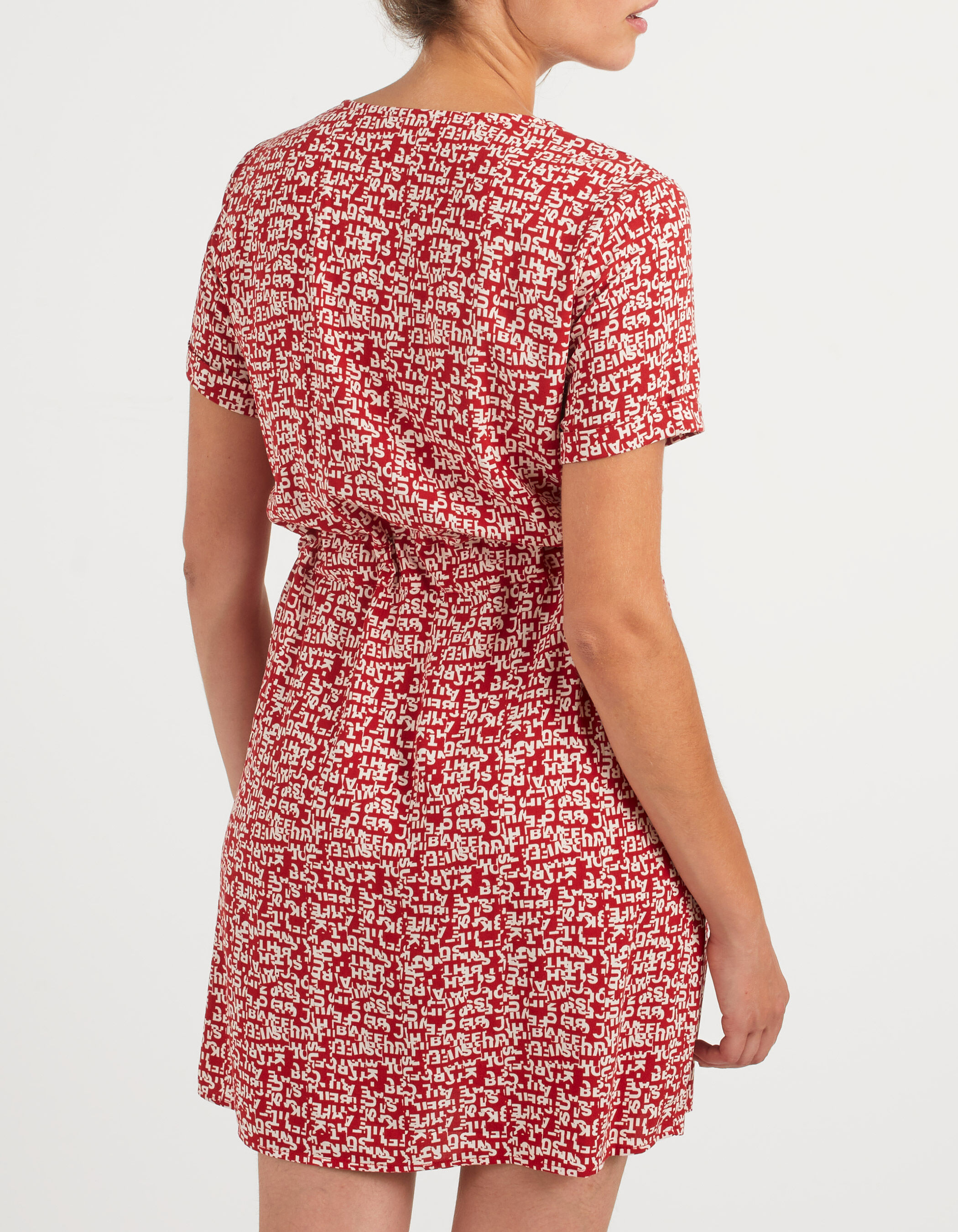 Candy top print dress