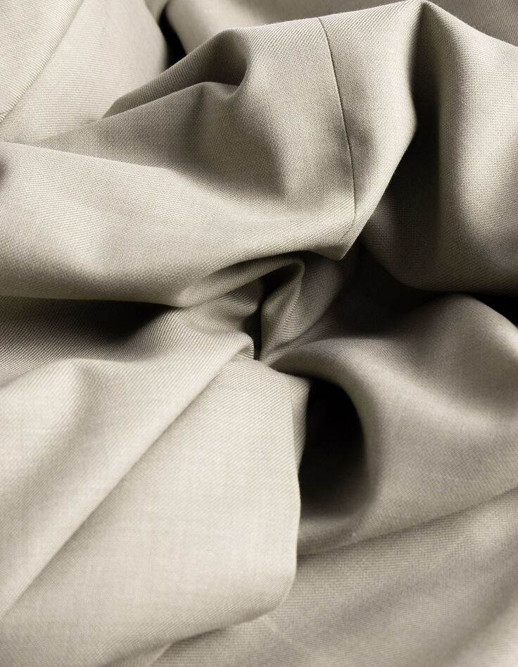 Chaqueta de traje beige para Mujer-9