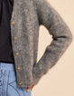 Cardigan gris tricot CHARLOTTE I.Code-4