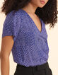 Ecru plant bandana print top I.Code-1