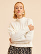 I.Code ecru cable knit sweater-3