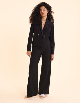 Schwarzer Kurzblazer I.Code
