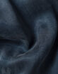 Marineblauw satijnen colbert voor Dames-9