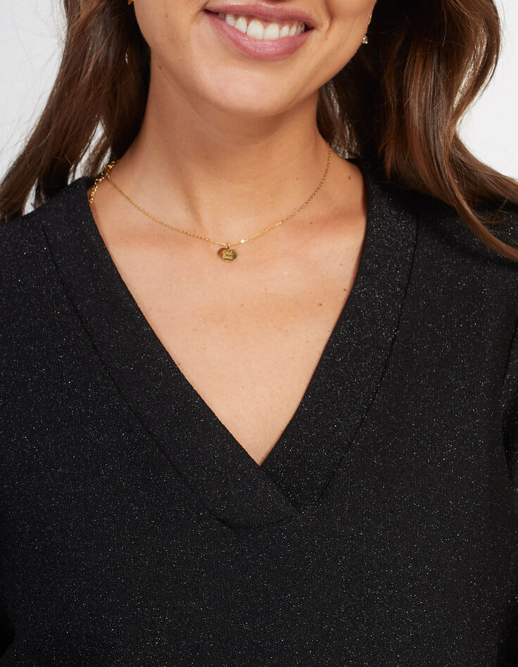 Combinaison noire maille brillante I.Code-2 Combinaison noire maille brillante I.Code-2