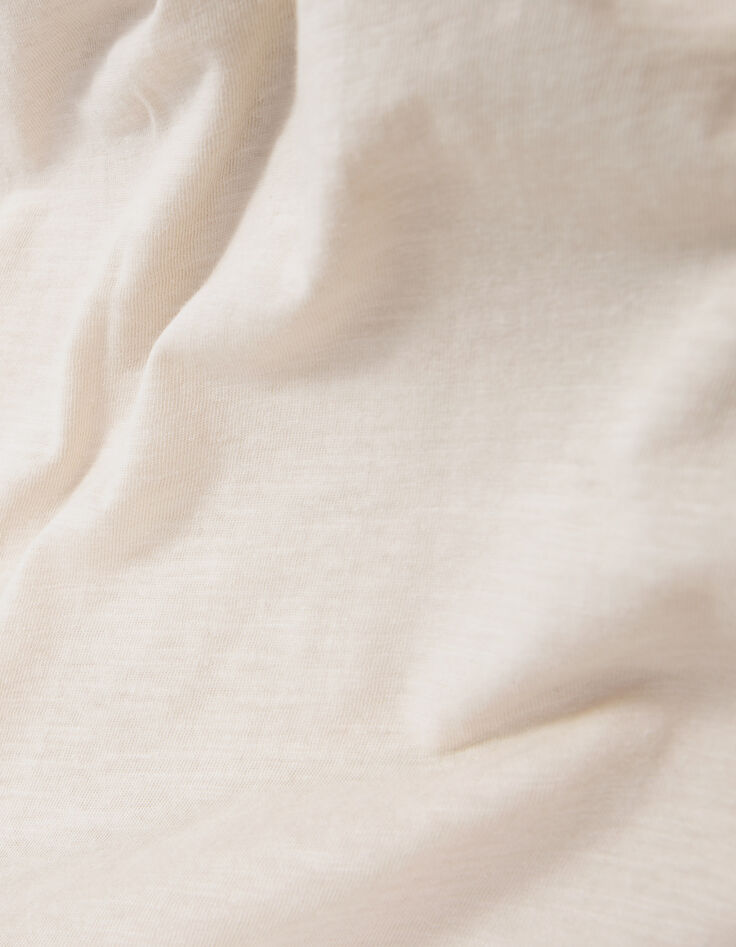 Wei&szlig;es Herren-T-Shirt L&lsquo;Essentiel mit Rundhalsausschnitt-7