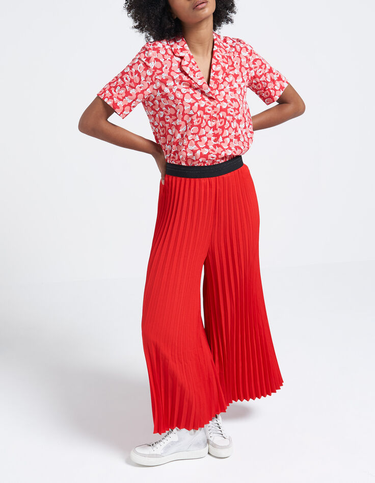 I.Code poppy pleated wide trousers-2 I.Code poppy pleated wide trousers-2
