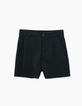 Short verde de tela jacquard I.Code-1